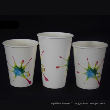 10oz, 12 oz, 14 oz, 16 oz, une seule tasse en papier muraux